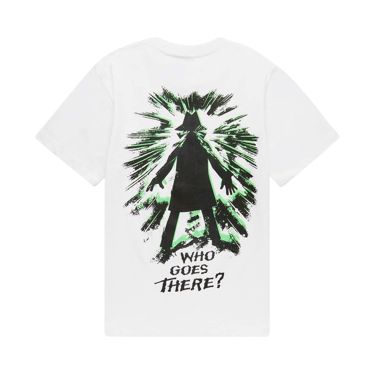 Real Bad Man Who Goes There Short Sleeve Tee White