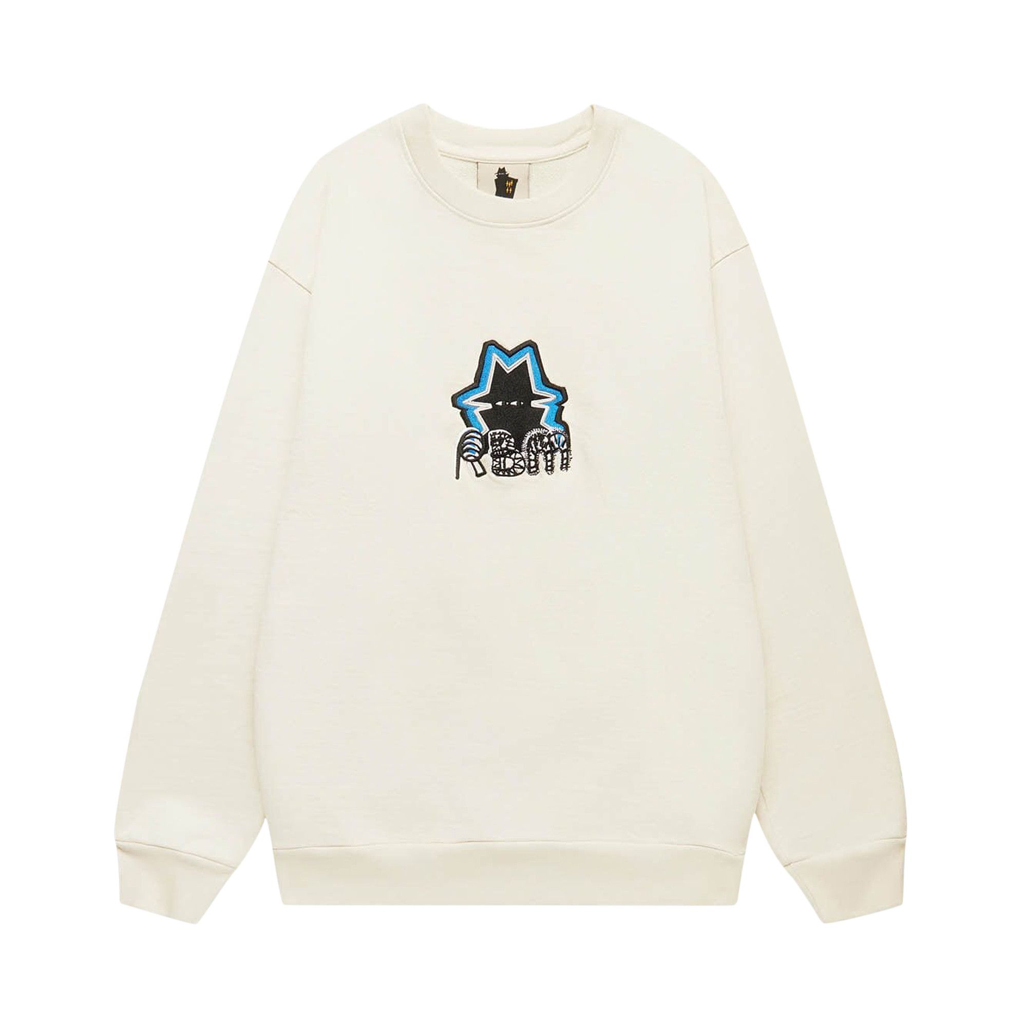 Buy Real Bad Man Vibration Crewneck 'Bone' - RBM11034 BONE