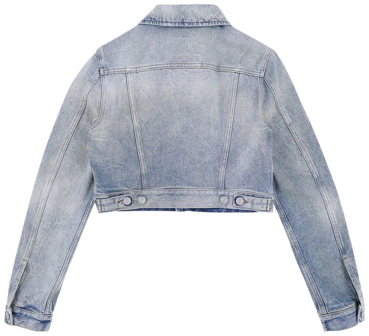 MM6 Maison Margiela Denim Sports Jacket Blue