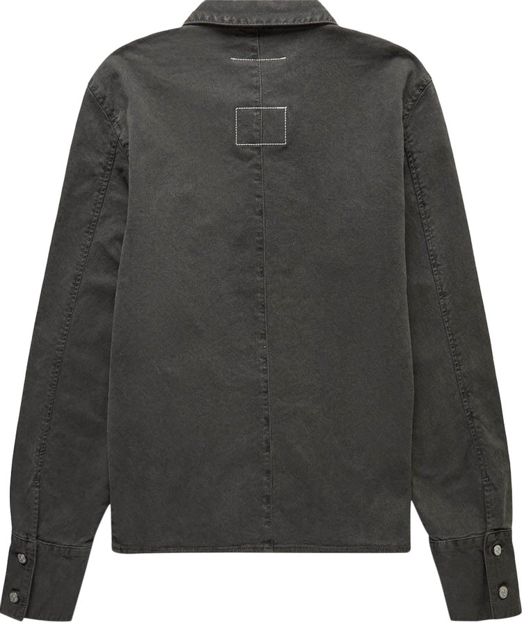 MM6 Maison Margiela Long Sleeve Shirt Black