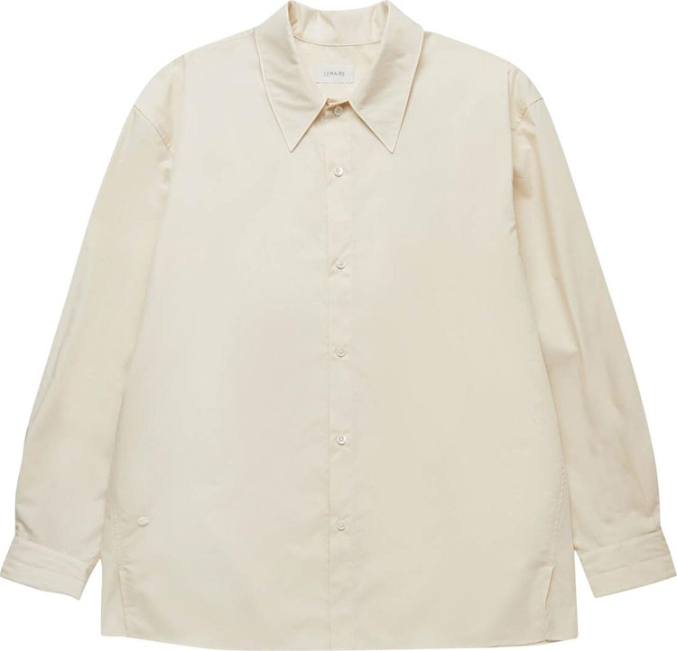 Buy Lemaire Twisted Shirt 'Cream' - SH1015 LF588 YE507 | GOAT