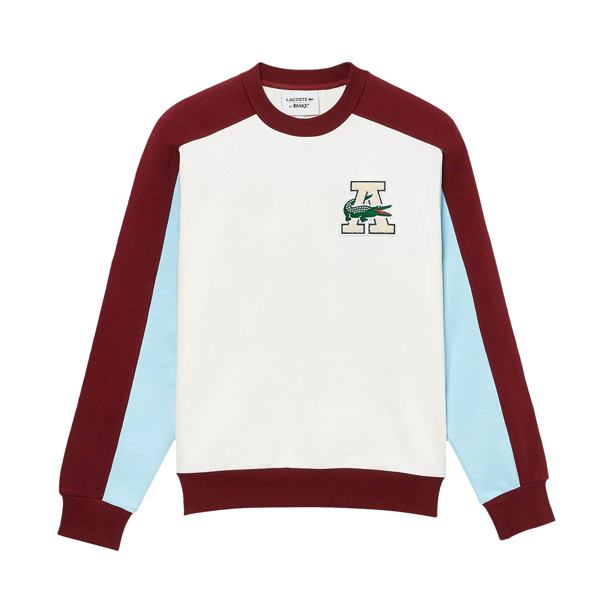Lacoste on sale burgundy sweatshirt