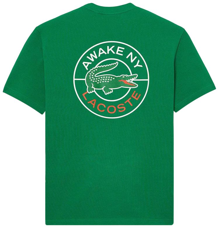 Awake NY x Lacoste Tee Green