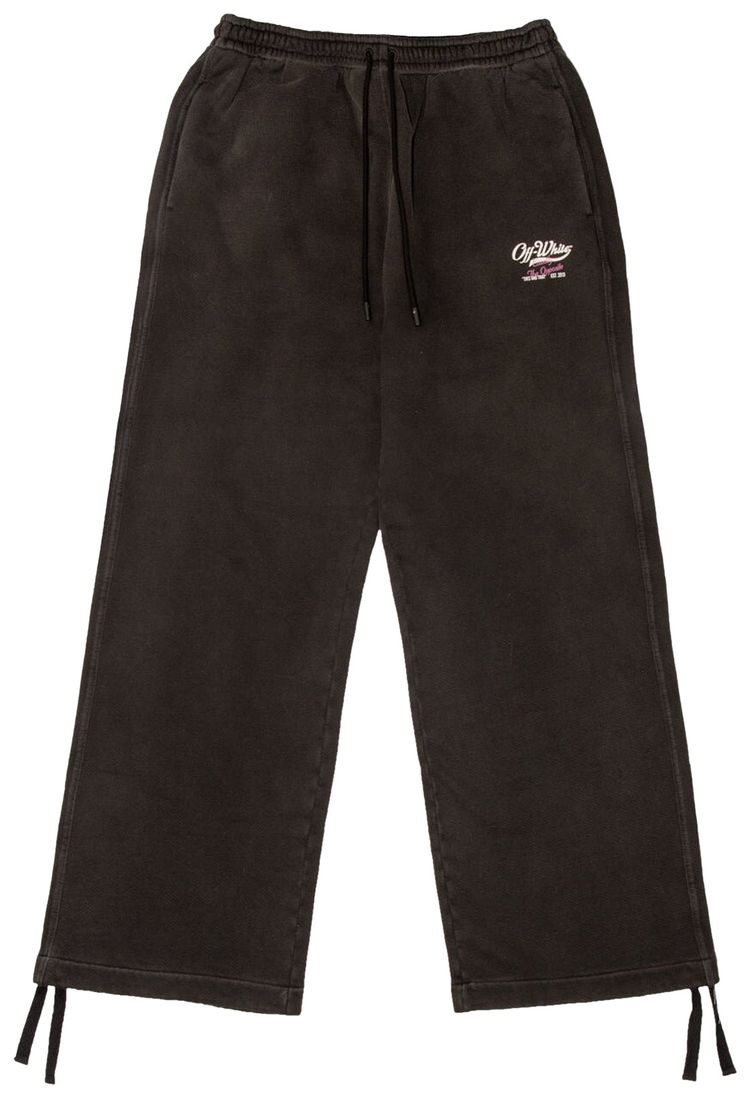 Off White Wave Off Skate Sweatpant BlackWhite
