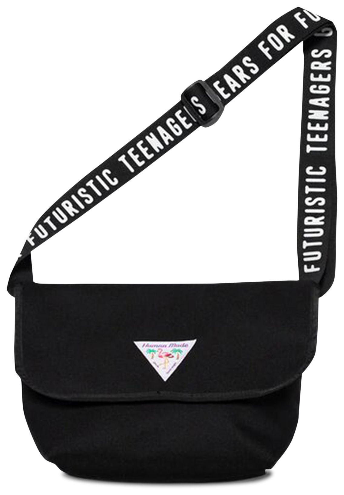 Buy Human Made Small Messenger Bag 'Black' HM25GD047 BLAC GOAT