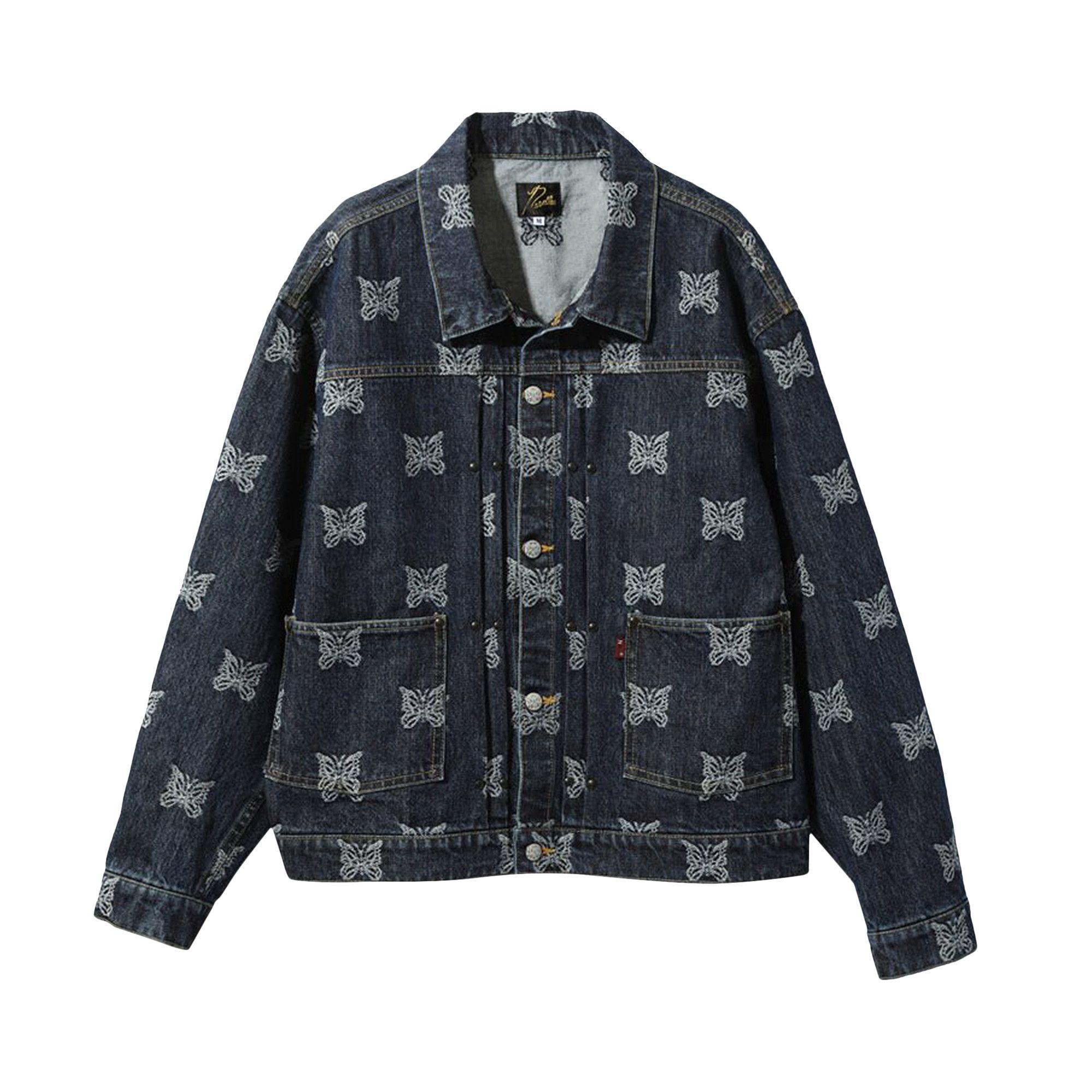 Buy Needles M.W. Jean Jacket 'Indigo' - MR208 INDI | GOAT