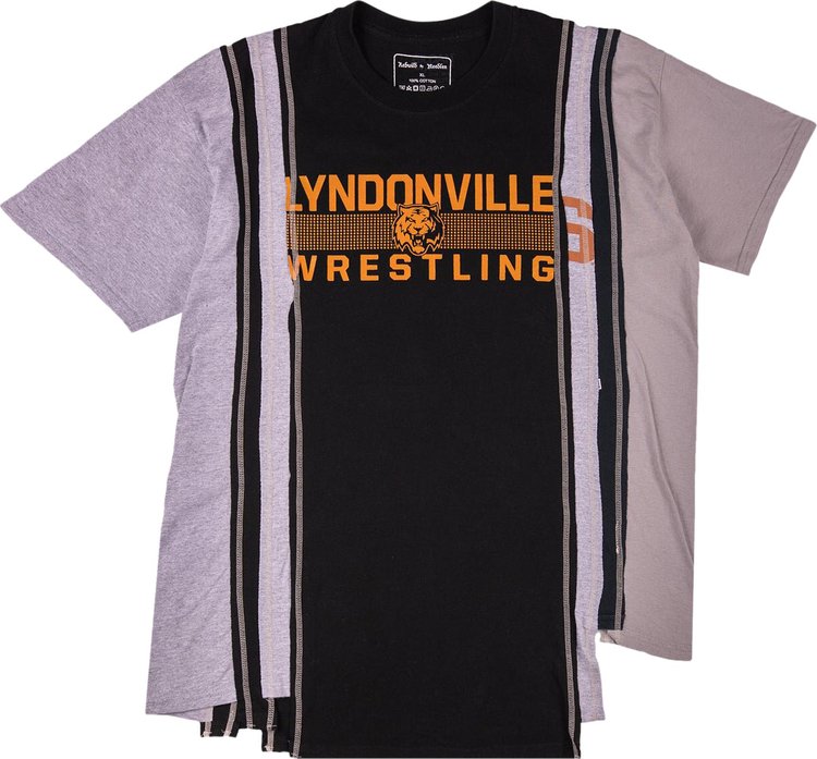 Needles Lyndonville Wrestling 7 Cuts Short-Sleeve College Tee 'Multicolor'