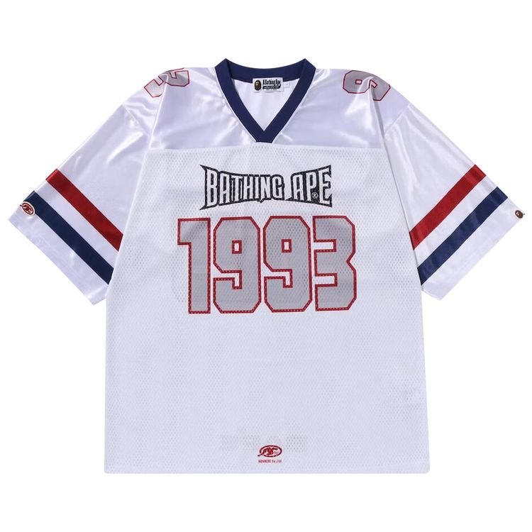 BAPE Football Jersey White