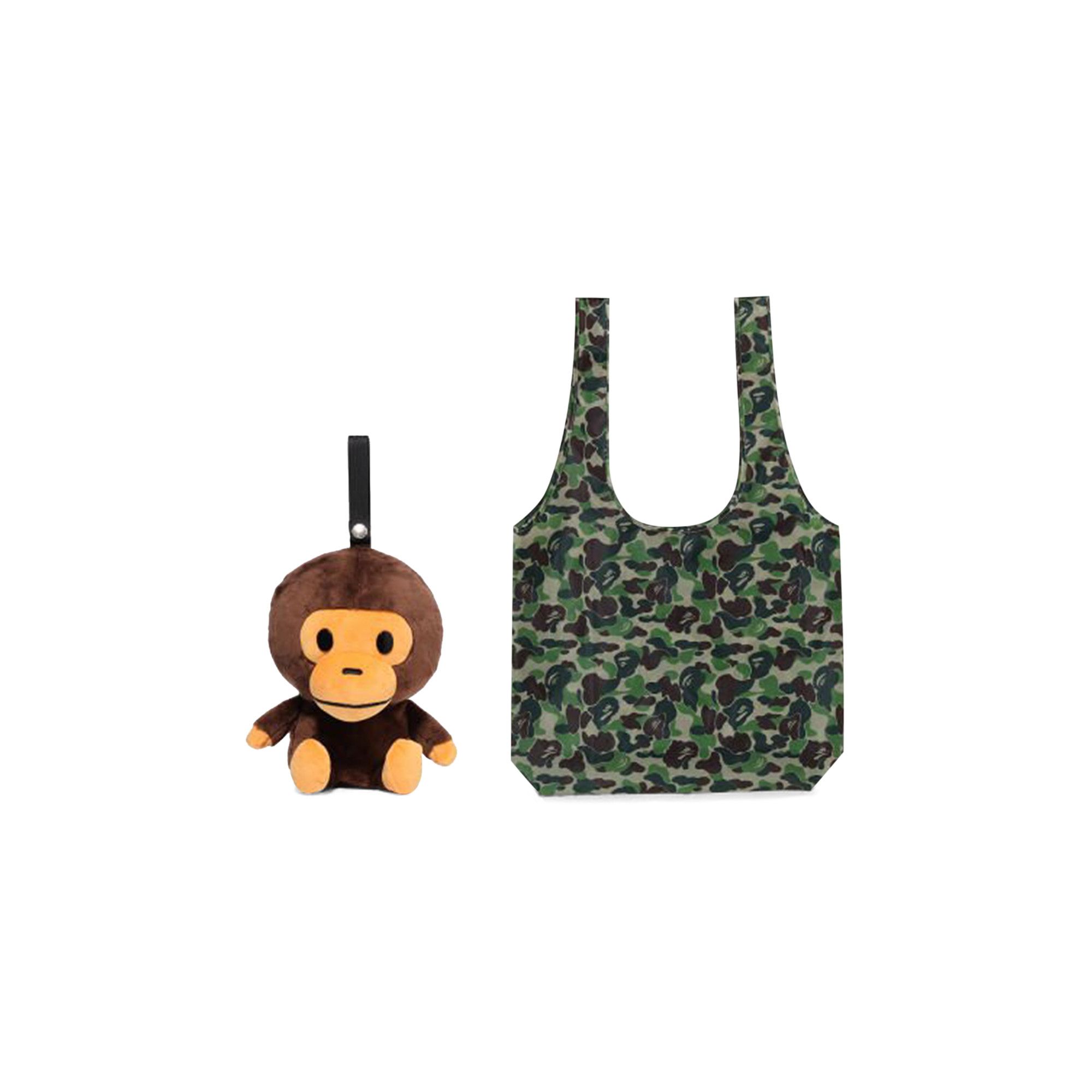 Buy BAPE Baby Milo Plush Doll Eco Bag 'Brown' - 2J30 389 005 Buy BAPE Baby Milo Plush Doll Eco Bag 'Brown' - 2J30 389 005