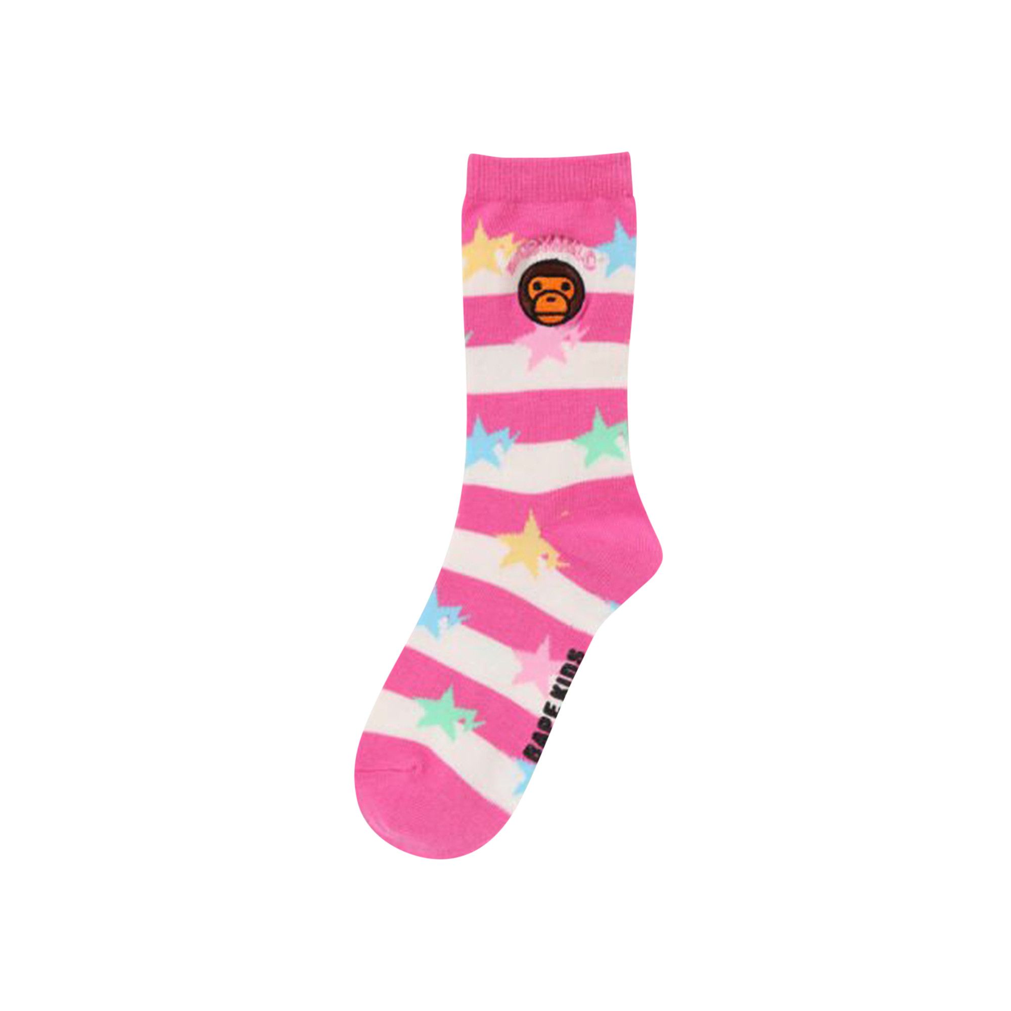 Buy BAPE Sta Hoop Baby Milo Socks 'Pink' - 2J30 384 006 PINK | GOAT