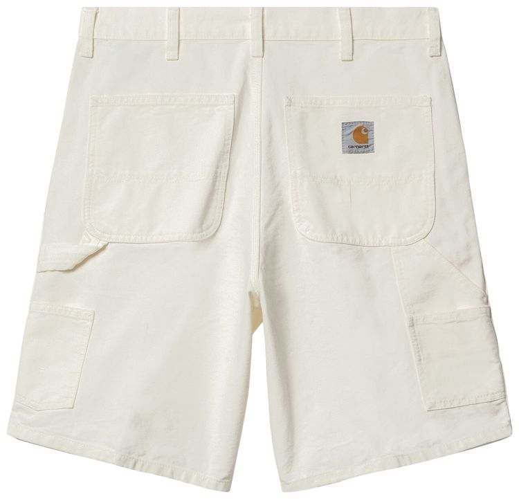Carhartt WIP Double Knee Shorts Wax Stone Washed