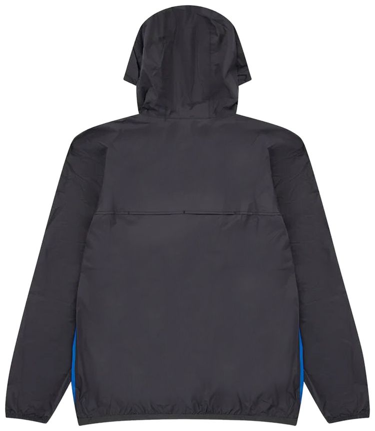 Comme des Garcons PLAY x K Way Full Zip Hoodie BlueBlack