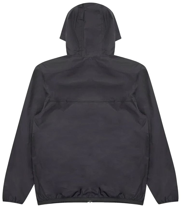 Comme des Garcons PLAY x K Way Full Zip Hoodie OrangeBlack