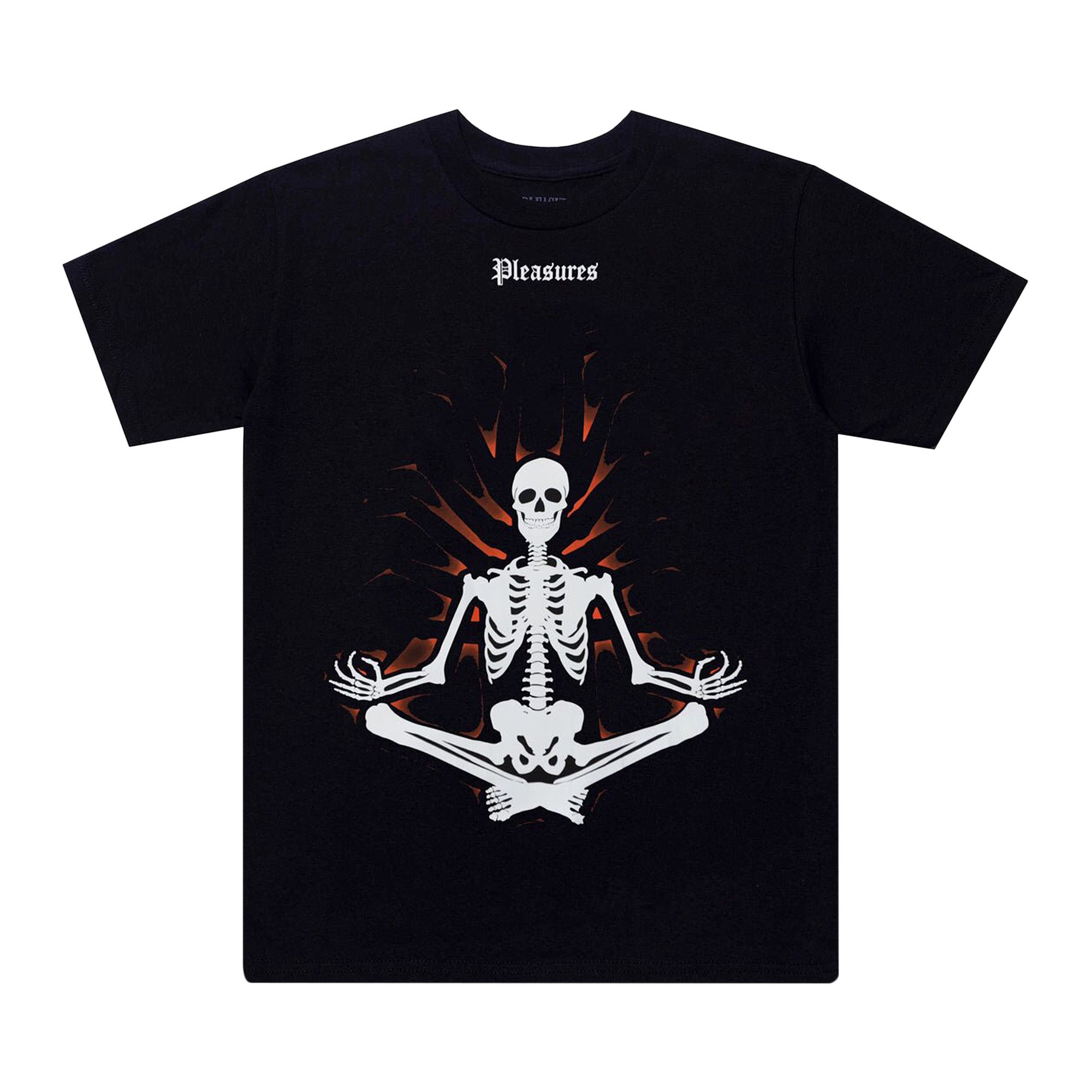 Pleasures skeleton shirt top