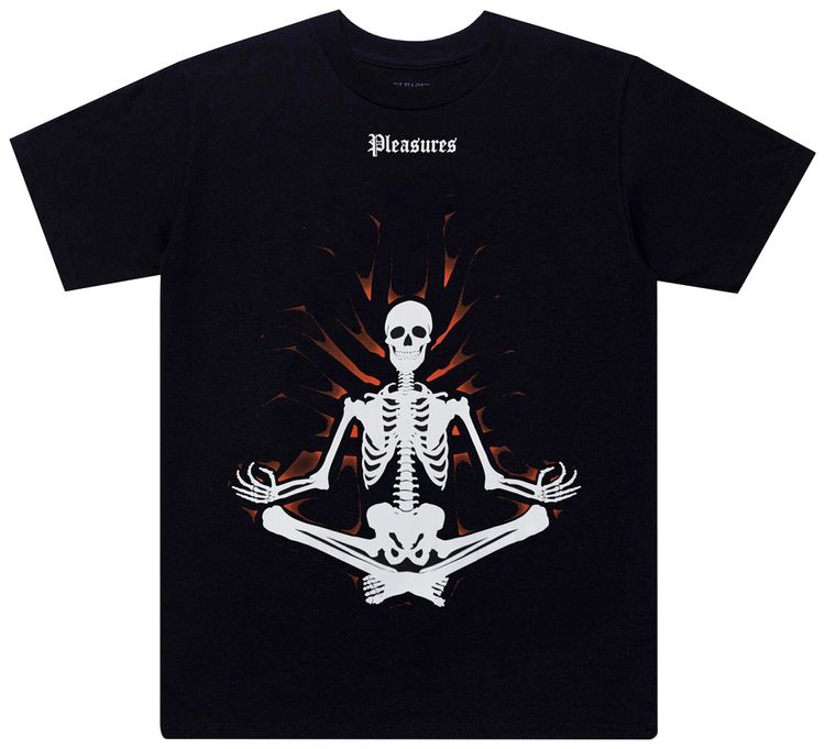 Pleasures Meditation T Shirt Black