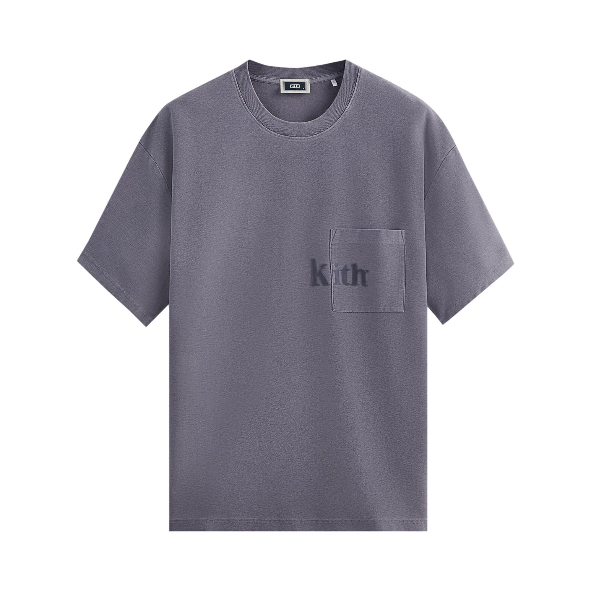 Kith serif 2025 quinn pocket tee