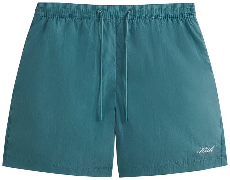 Kith Garment Washed Active Swim Short Knight