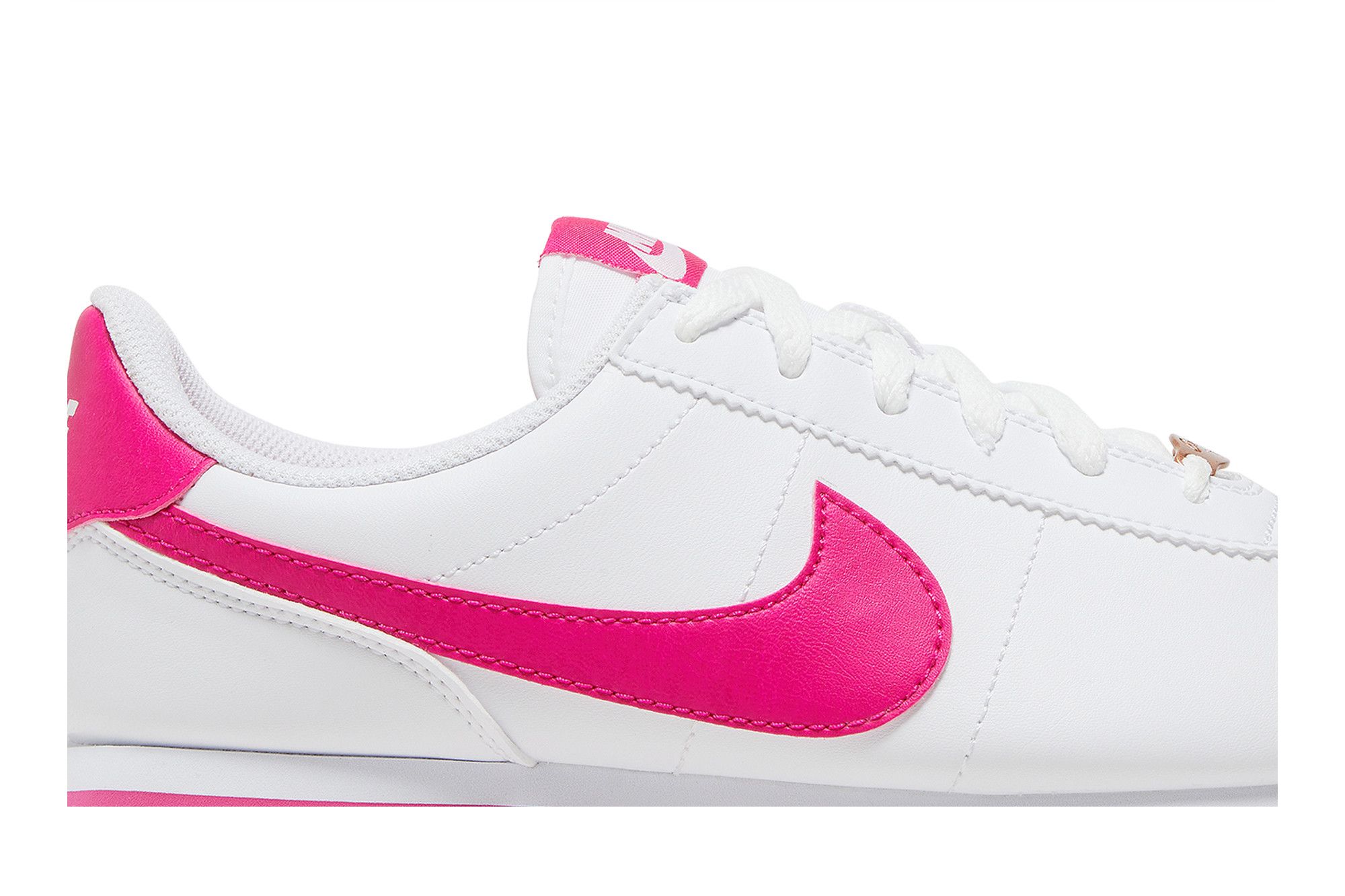 Size 3.5 Cortez Basic SL GS White Pink Prime