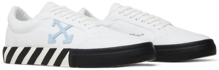 Off White Vulc Sneaker White Black Light Blue 2023