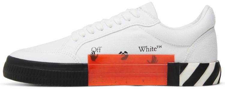 Off White Vulc Sneaker White Black Light Blue 2023