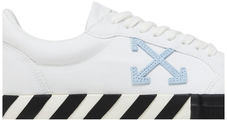 Off White Vulc Sneaker White Black Light Blue 2023