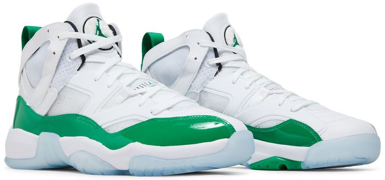 Air Jordan Jumpman Two Trey White Lucky Green
