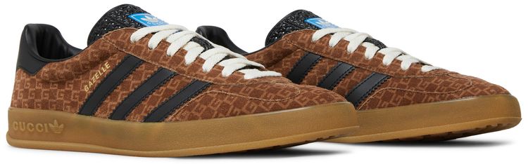 Adidas x Gucci Gazelle Square GG Monogram