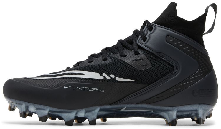 Nike Alpha Huarache 8 Elite Black Light Smoke Grey