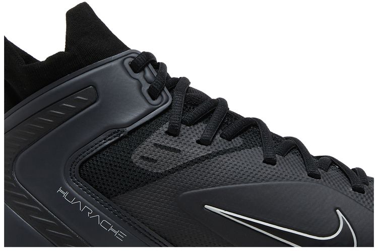 Nike Alpha Huarache 8 Elite Black Light Smoke Grey