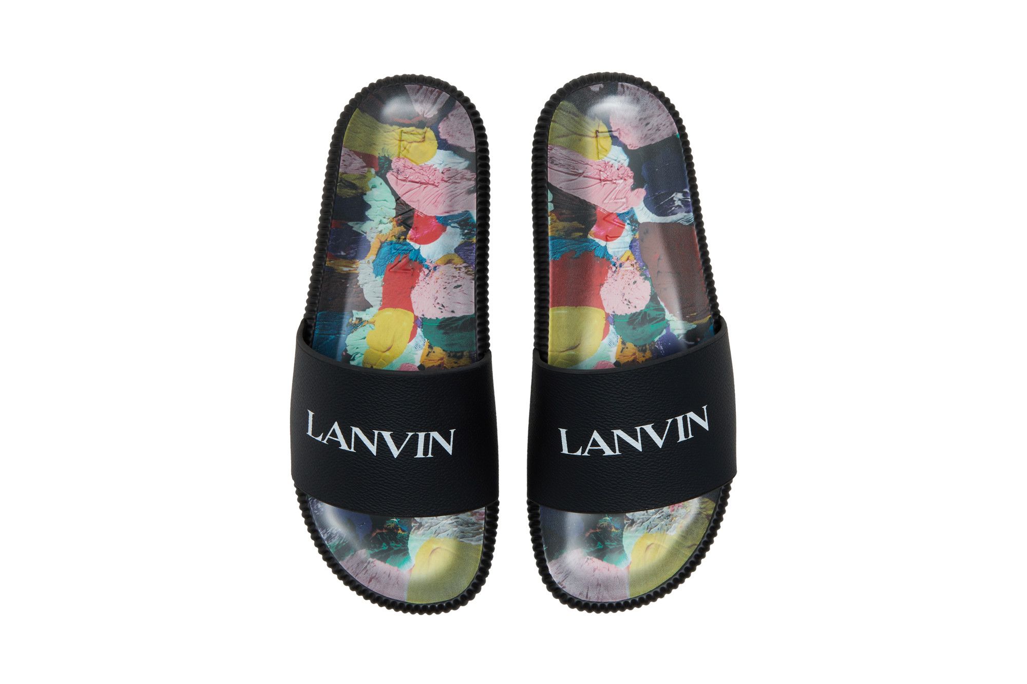 LANVIN シッフティテルアンクルフツ FWBOGI08CARAH23 693 Buy Gallery Dept. x Lanvin Wmns Slides 'Black' - FW SAVS00