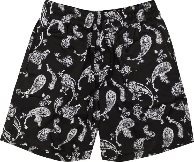 Nahmias Paisley Oceanside Pattern Shorts 'Black'