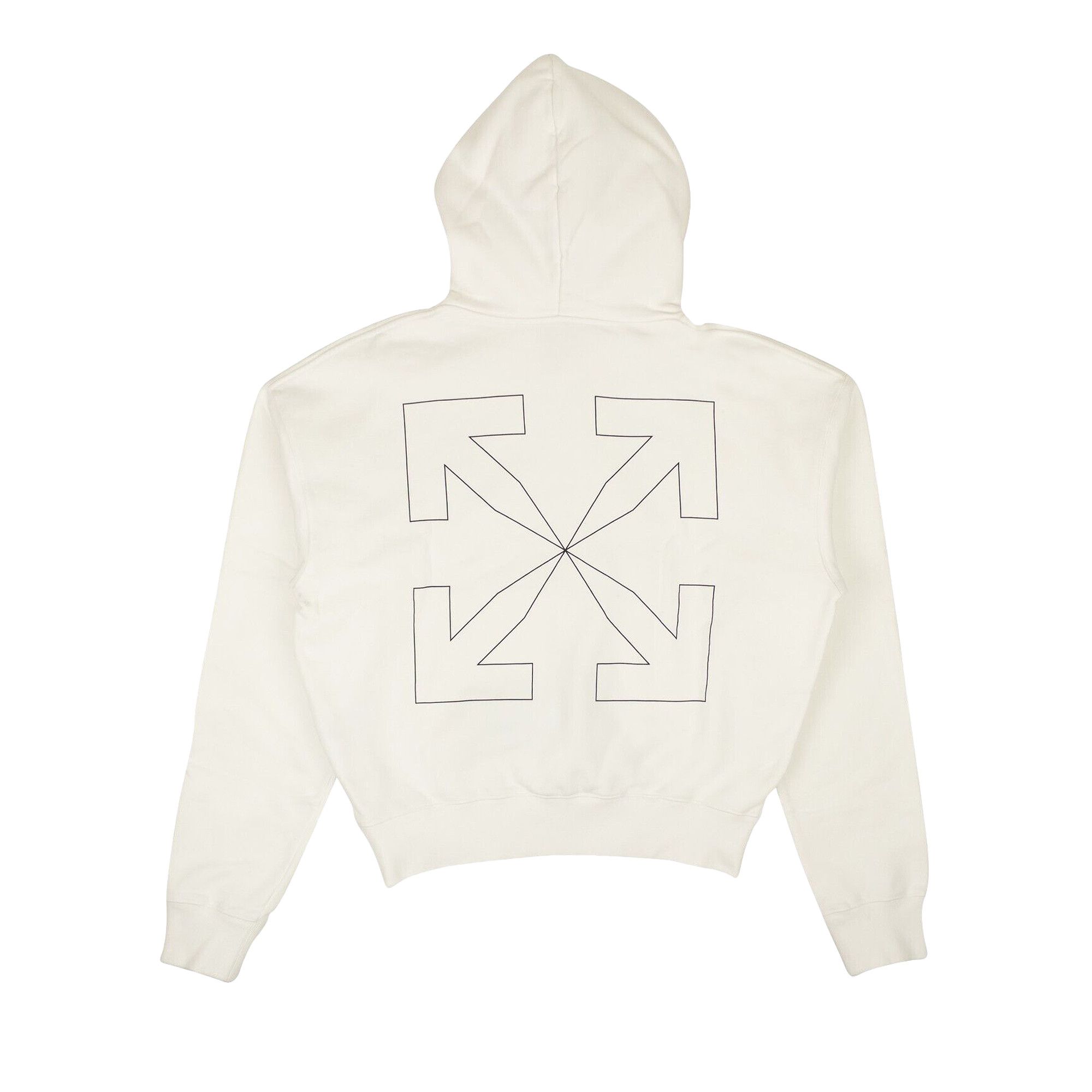 Off white outline hoodie shop