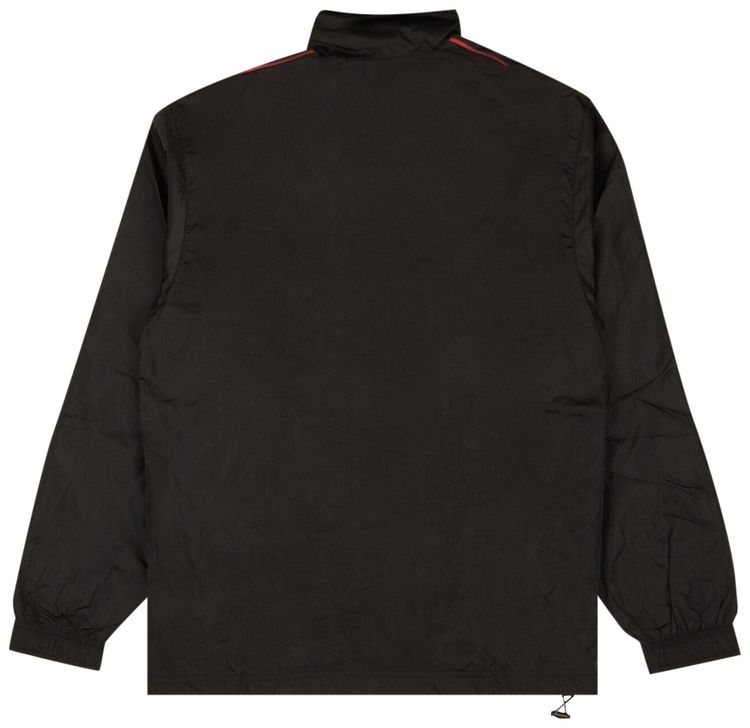 Off White Logo Stripe Track Jacket BlackWhite