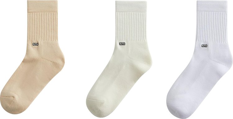 Kith Classic Half Crew Socks (3 Pack) 'Multicolor'