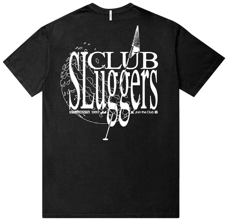 Students Club Sluggers T Shirt Black