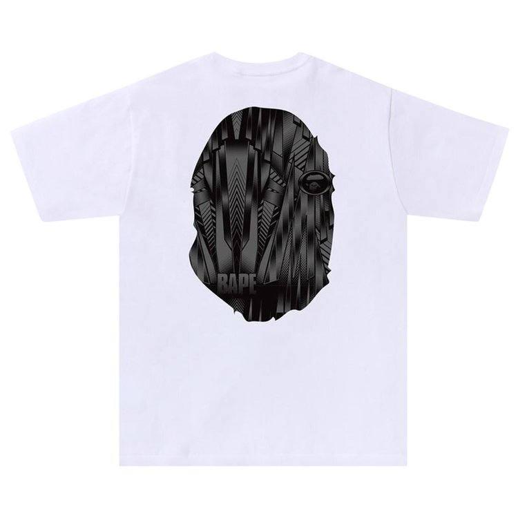 BAPE Speed Racer Big Ape Head Tee WhiteBlack