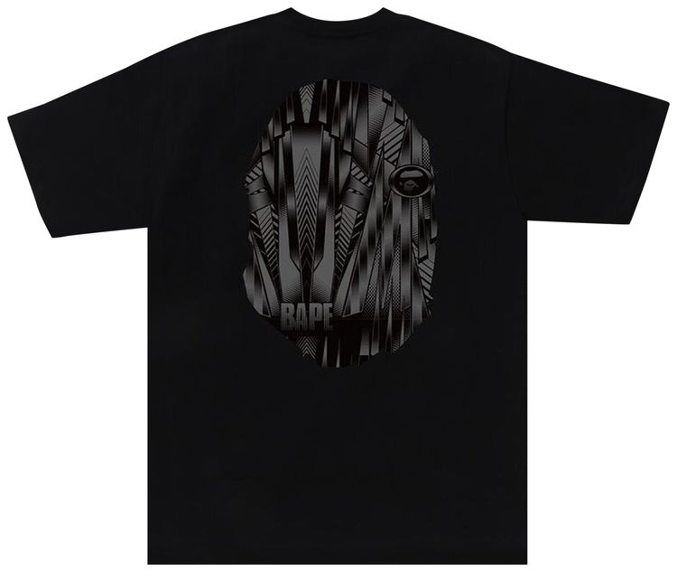 BAPE Speed Racer Big Ape Head Tee Black