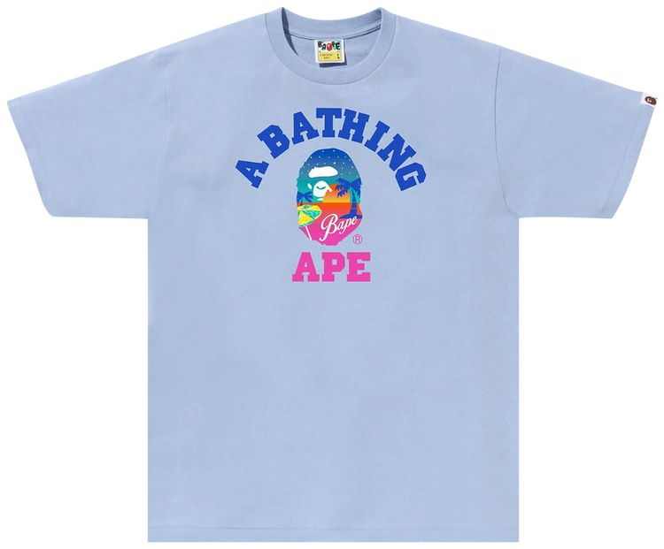 BAPE Sunset Beach Tee Sax