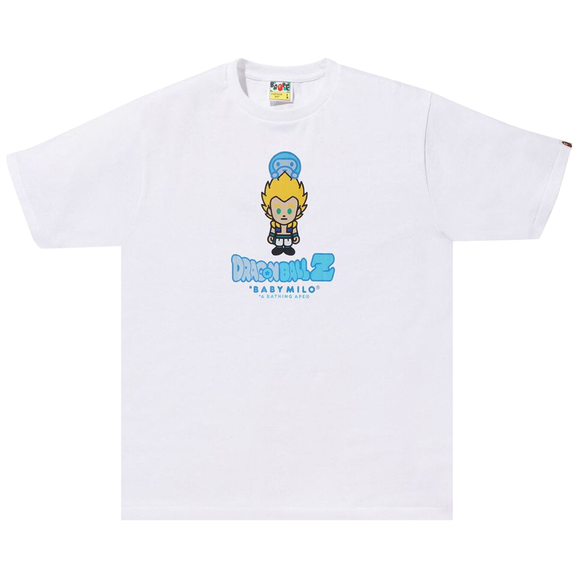 Buy BAPE x Dragon Ball Z Gotenks Baby Milo Tee 'White