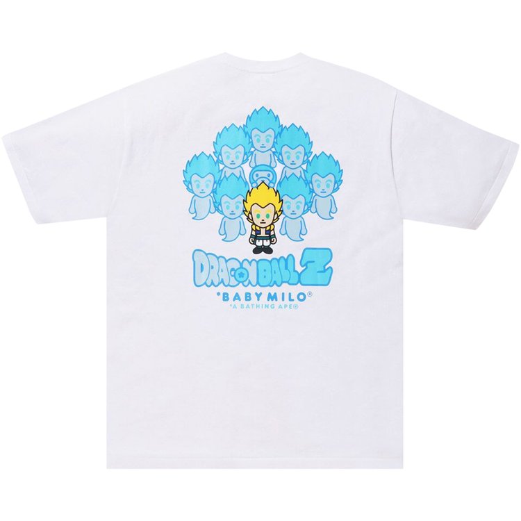 BAPE x Dragon Ball Z Gotenks Baby Milo Tee White