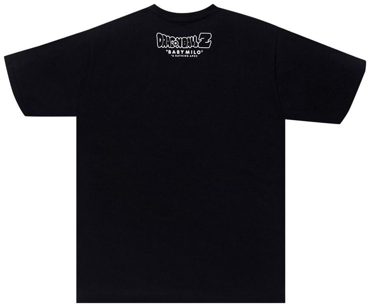 BAPE x Dragon Ball Z Son Goku  Piccolo Baby Milo Tee Black