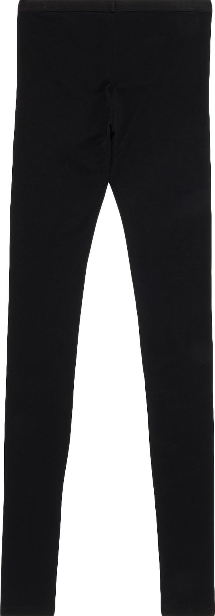 Rick Owens Lilies Logo Leggings Black