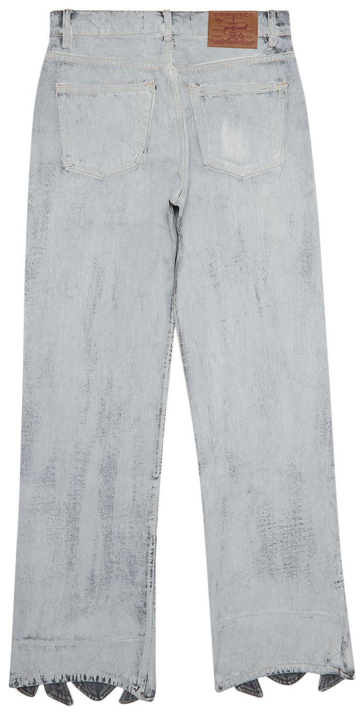 YProject Tudor Jeans White