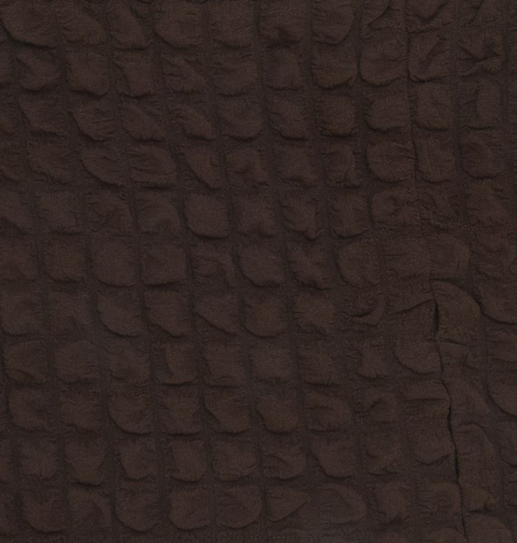Eckhaus Latta Bubble Mini Skirt Umber