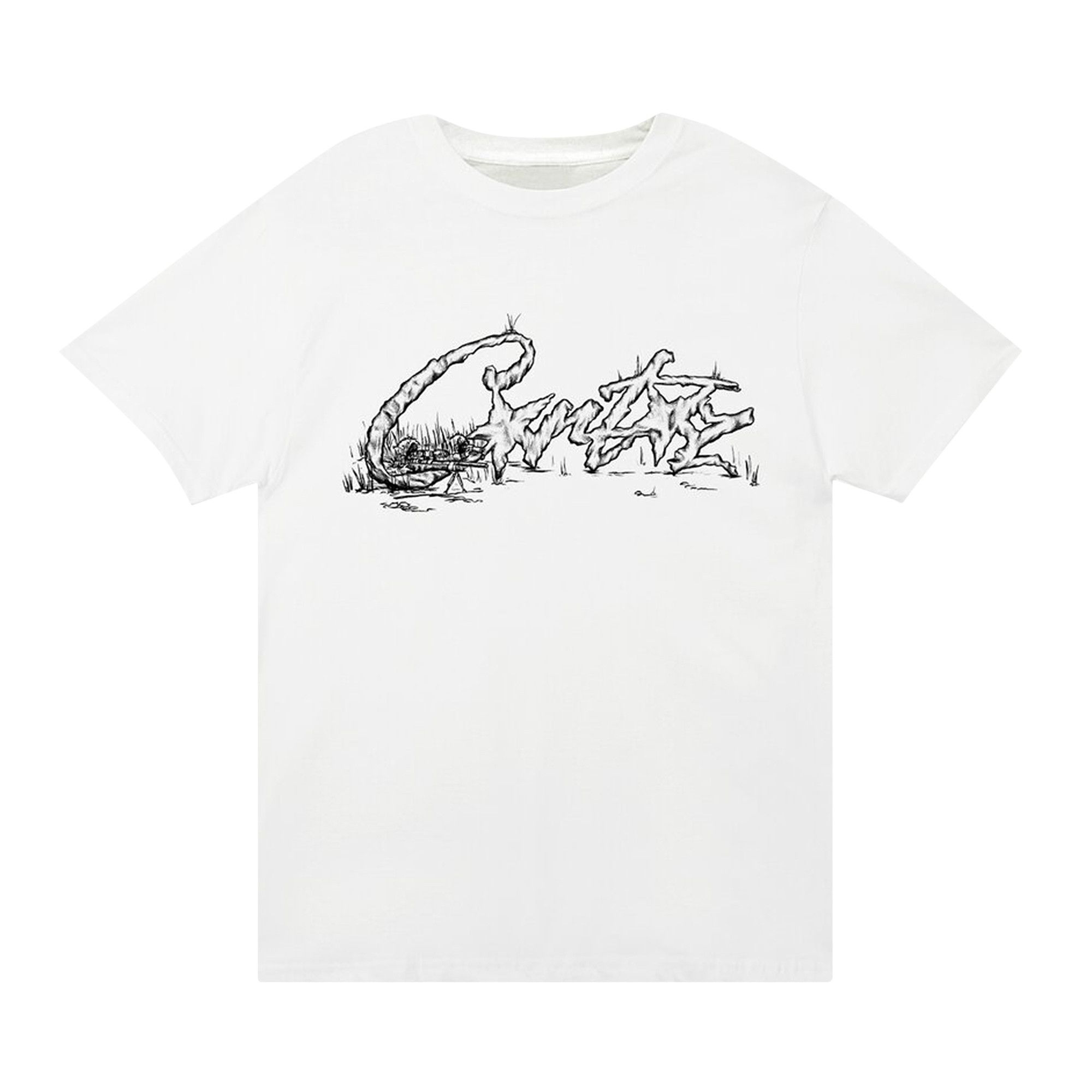 Buy Corteiz Sniper Tee 'White' - 7892 1SS230103ST WHIT | GOAT