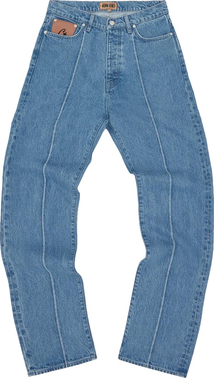Corteiz C-Star Denim Jeans 'Blue'