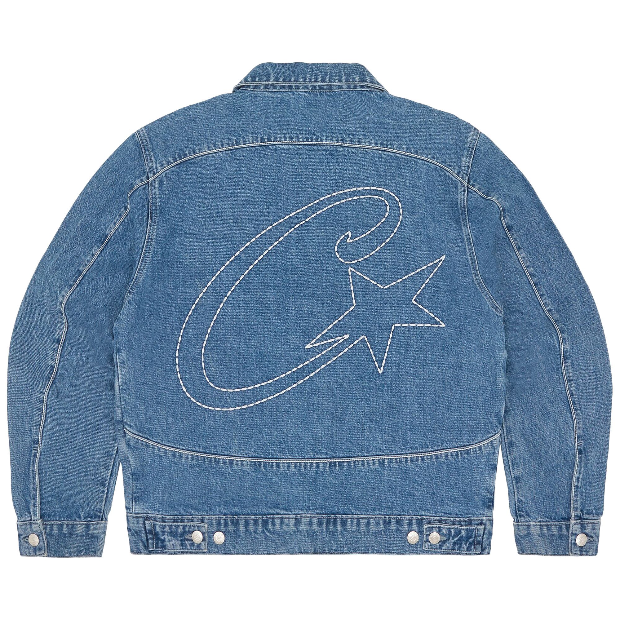 送料無料 通販 Jacket Trucker Denim C-Star Corteiz Buy 'Blue' 7892 - Jacket Outer