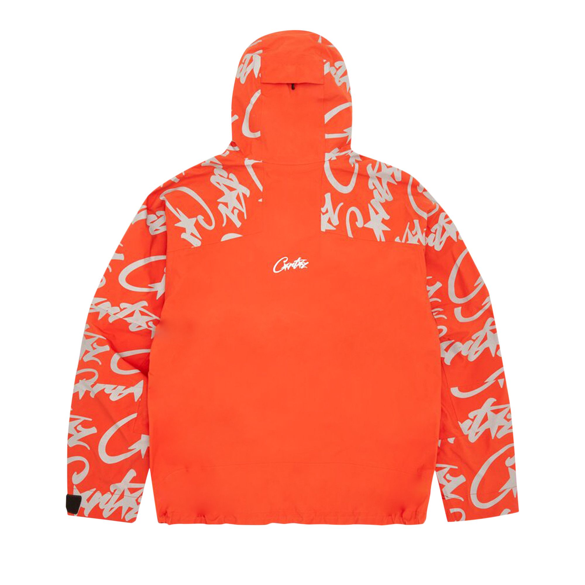 Size m Corteiz Elitework* Waterproof Shell Jacket 'Orange'