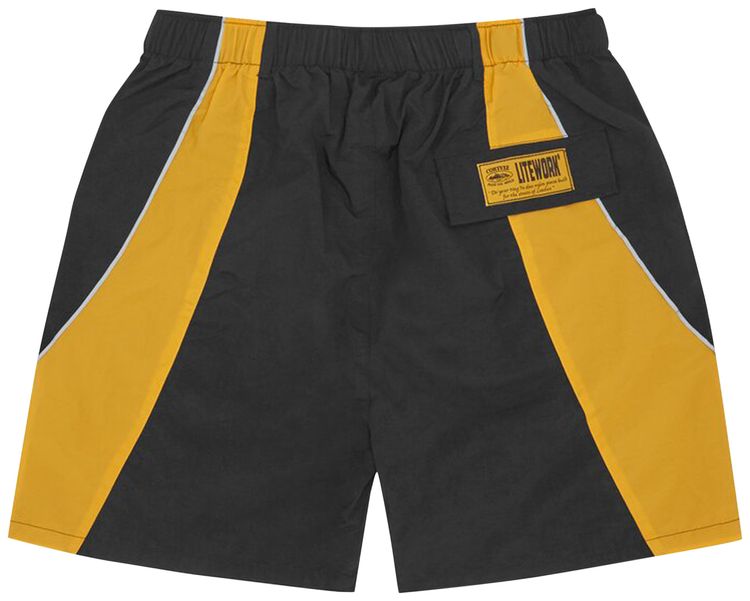 Corteiz Spring Shorts BlackYellow