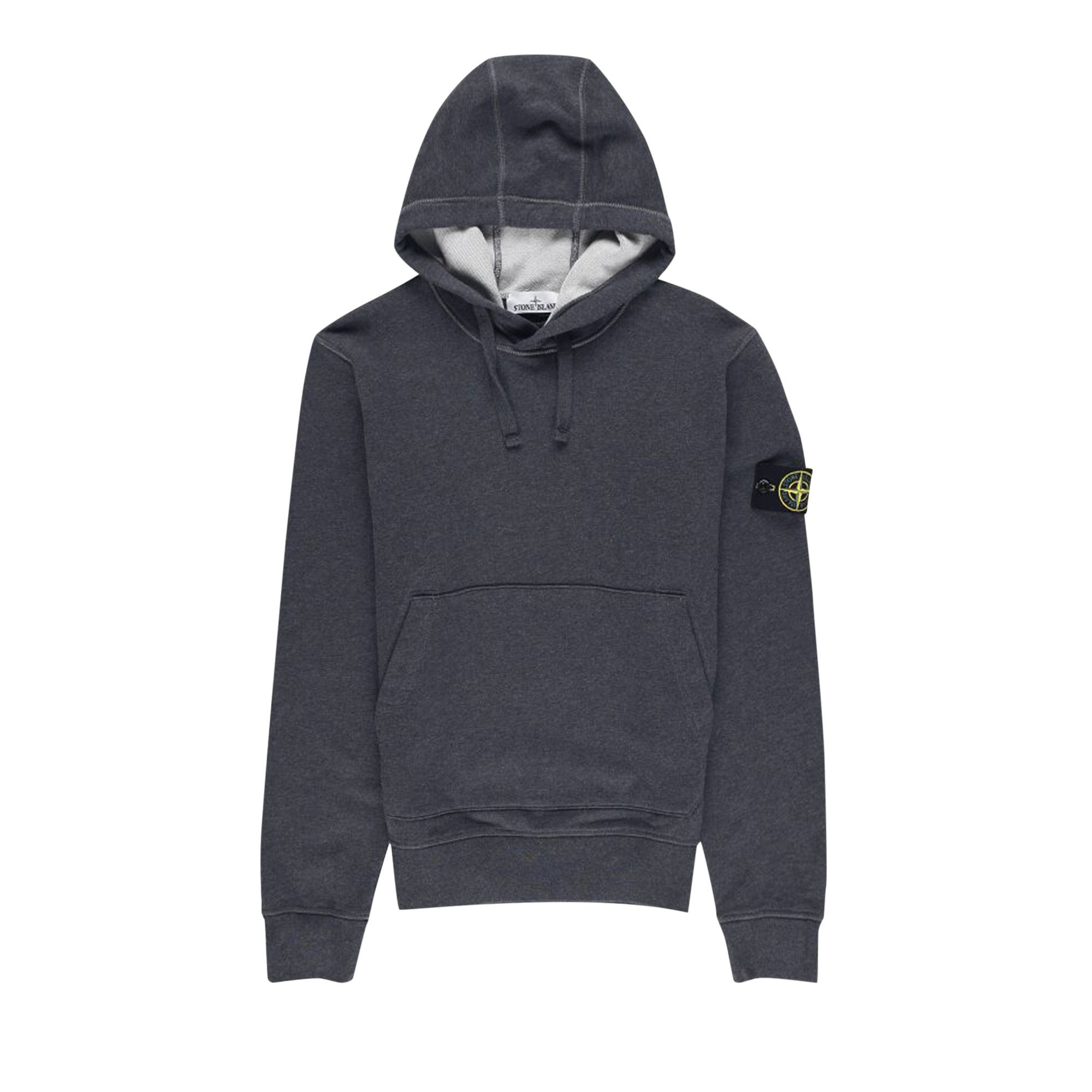 Buy Stone Island Hooded Sweatshirt Dark Grey 101564151 V0M67 GOAT